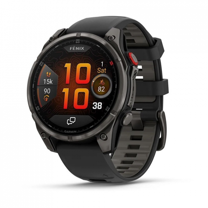 Смарт-часы GARMIN FENIX 8 PRO 47mm угольно-серый 010-03198-01