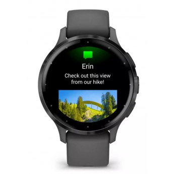 Смарт-часы GARMIN VENU 3S серый с темно-серым безелем Смарт-часы GARMIN VENU 3S серый с темно-серым безелем